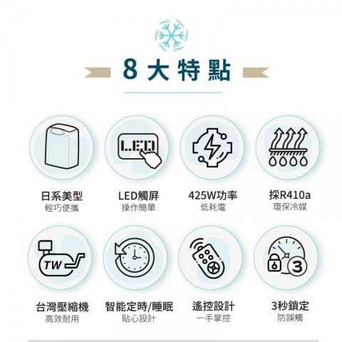 【山水】移動式冷氣 (SAC400)